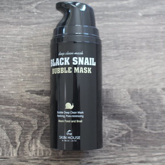 the SKIN HOUSE - Black Snail Bubble Mask - Picture 2 of 2